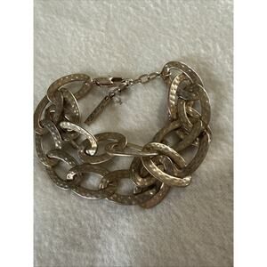 Kenneth Cole Gold Tone Toggle Link 7 1/2” Bracelet